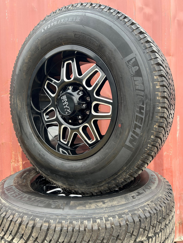 New LT275/70/18 & Rims 8x165.1 in Tires & Rims in Vernon - Image 2