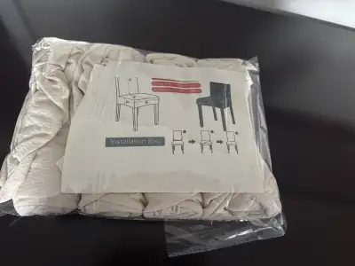 Bar Stool Covers Set of 4, Waterproof Beige, View more