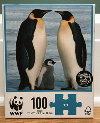 Puzzle -  Ravensburger and WWF - 100 pieces