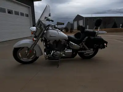 2008 Honda VTX 1300R, a cruiser motorcycle known for its classic aesthetics and reliable performance...