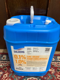 (NEW) Solberg FIRE-BRAKE Class "A" Foam Concentrate / 5 Gallons