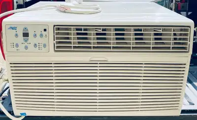 Arctic King 10,000 BTU Wall Air Conditioner, gently used, freshly serviced, measures 24"X14.5 " HIGH...