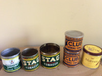 Tobbacco Vintage Tins