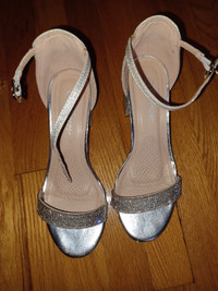 Silver women's Shoes
