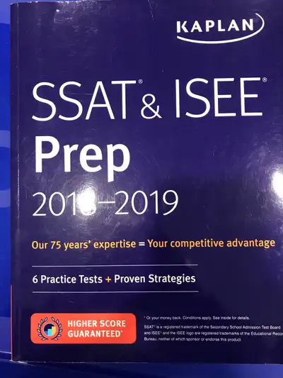 SSAT and ISEE prep book, View more