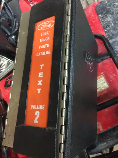 Various hard copy Ford Mercury dealer parts books from 1948 to mid 1970's for both car and truck.......