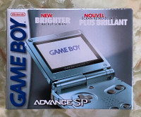 GameBoy Advance SP Pearl Blue