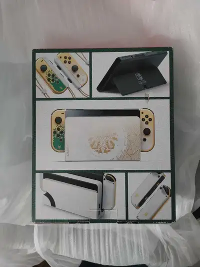 The Legend of Zelda Nintendo Switch OLED Special Edition, View more