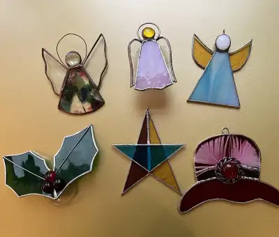 Stained Glass Ornaments, View more