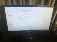 Acer X1420 Desktop with Monitor