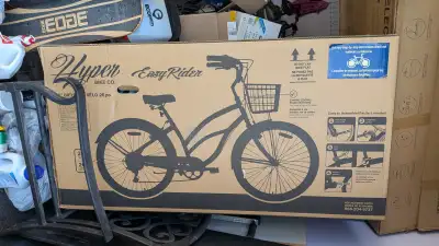 Hyper Bike Easy Rider 26 in. Bicycle w/ Basket, View more