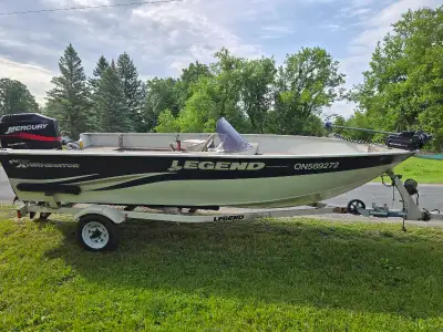 Boat is getting wrapped and stored sometime next week I will gladfully sell without a motor $7500 Bo...