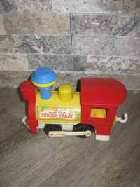Replacement Vintage Fisher Price Little People Circus Train #991