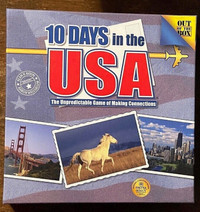 Board game - 10 Days in the USA