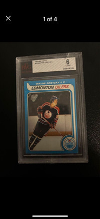 Wayne Gretzky Topps Rookie BVG 6 