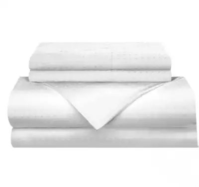 NEW SERENE HOME 4-Piece 100% Cotton Sateen Sheet Set - TWIN, View more
