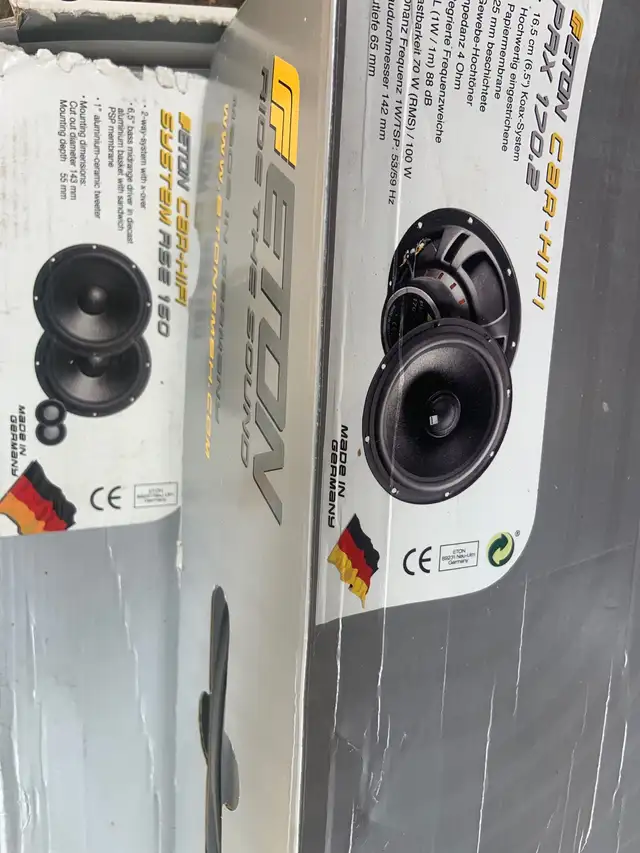 Set of Car Audio speakers unused in Speakers in Edmonton - Image 2
