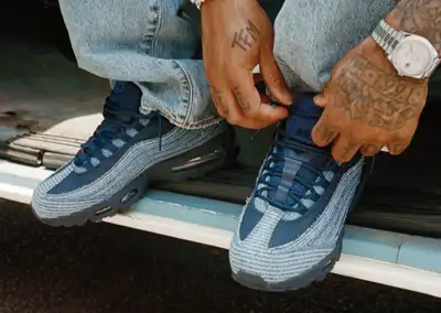 Brand new Nike Air Max 95 Levi obsidian Size 11 Price $750 firm No trades Thanks