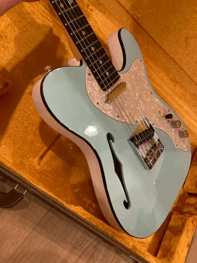 Mint condition with hardshell case. Incredibly rare Fender Short Run model and easily the most beaut...