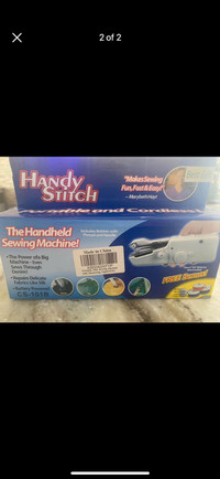 Handheld sewing machine 