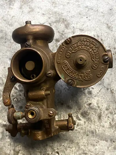 Rayfield Brass Carburetor, believed to be used on Auburn. 1915-1917