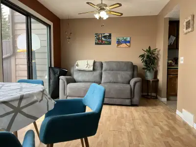 This cozy townhouse is located in a highly desirable family-friendly neighborhood in SW Calgary. The...