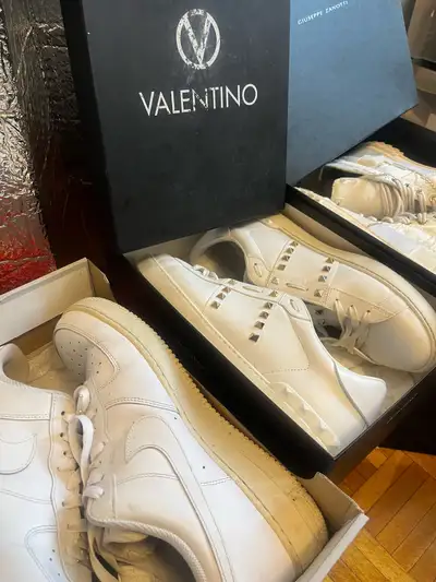 Men's Size 13 Sneakers - Giuseppe, Valentino + Nike Air Force 1, View more