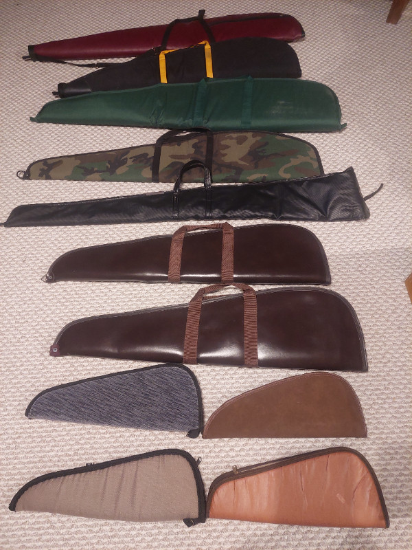 Soft shell gun cases in Fishing, Camping & Outdoors in Kawartha Lakes