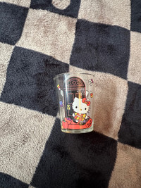 Sanrio hello kitty Halloween glass shot glass 