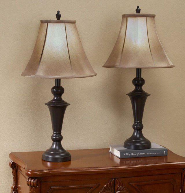 McLeland Design Braden 2-Pc. Table Lamp Set, New in Other in Hamilton - Image 2