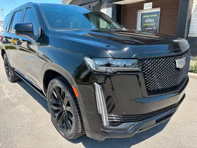 NOUVEL ARRIVAGE CADILLAC ESCALADE PLATINUM SPORT ONYX PACKAGE AUTOMATIQUE 97000KM MOTEUR 8 CYL 6.2L...