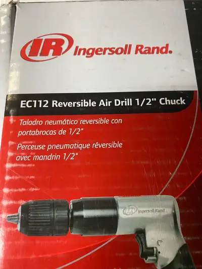 Air Drill Ingersoll Rand 1/2 Inch, View more