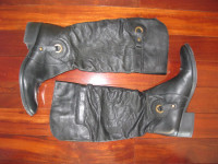 WOMEN'S LEATHER WINTER BOOTS
