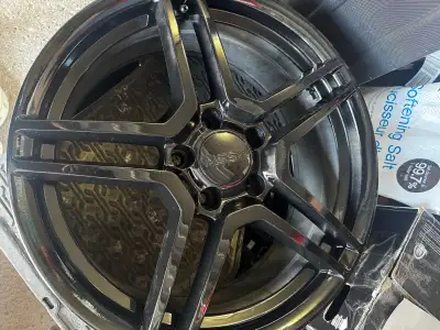 Rsw rims 5x114.3 CB67.1 18x7.5 No bends or cracks