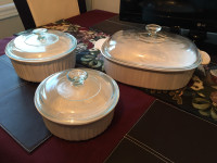 Corningware French White set
