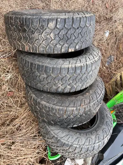 4 Toyo tires for sale. Size LT285/70/R17. $500 for the 4! Pickup in Glenmont.