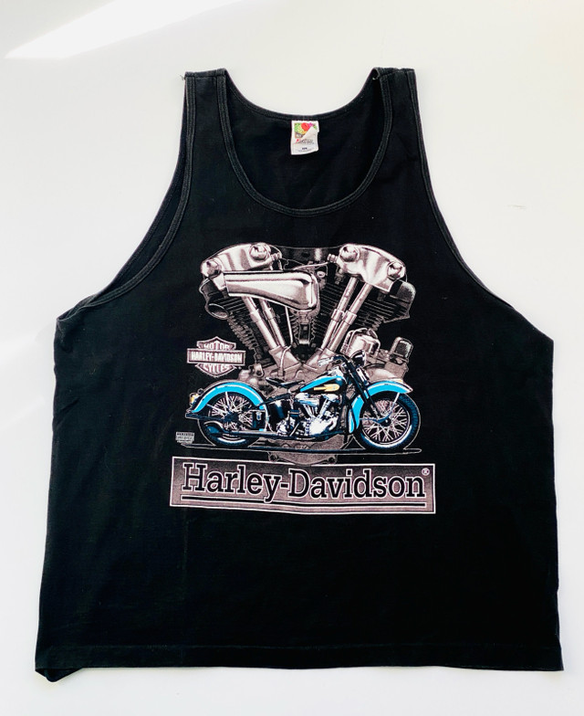 Vintage 1990s HARLEY DAVIDSON sleeveless tank top tee Canada XL in Men's in City of Toronto