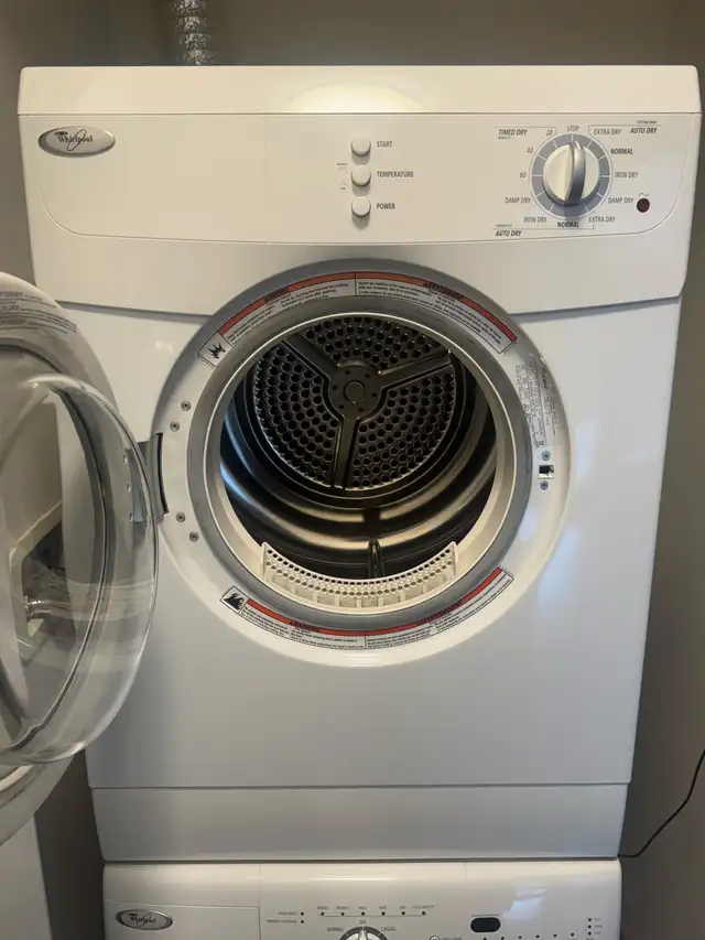 Used Whirlpool Stacked Washer and Dryer for Sale in Washers & Dryers in City of Toronto - Image 7