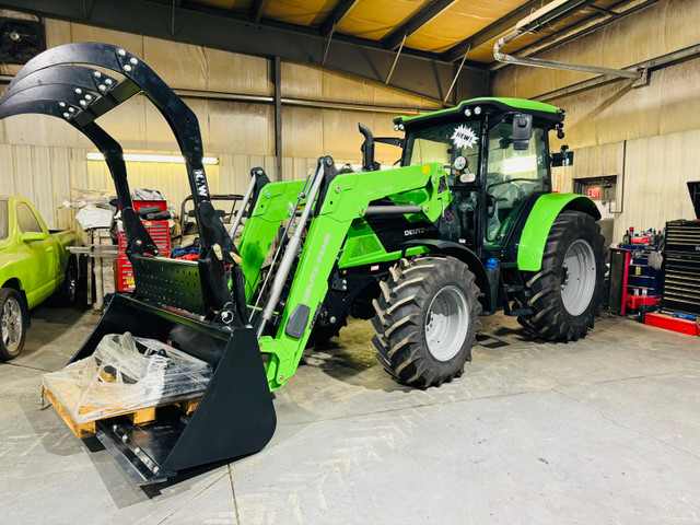 New 2023 Deutz Fahr 6135C TTV Front Lift 0% 5 Year Warranty in Farming Equipment in Lloydminster - Image 2