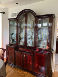 Cherry wood Formal Dining Room Set