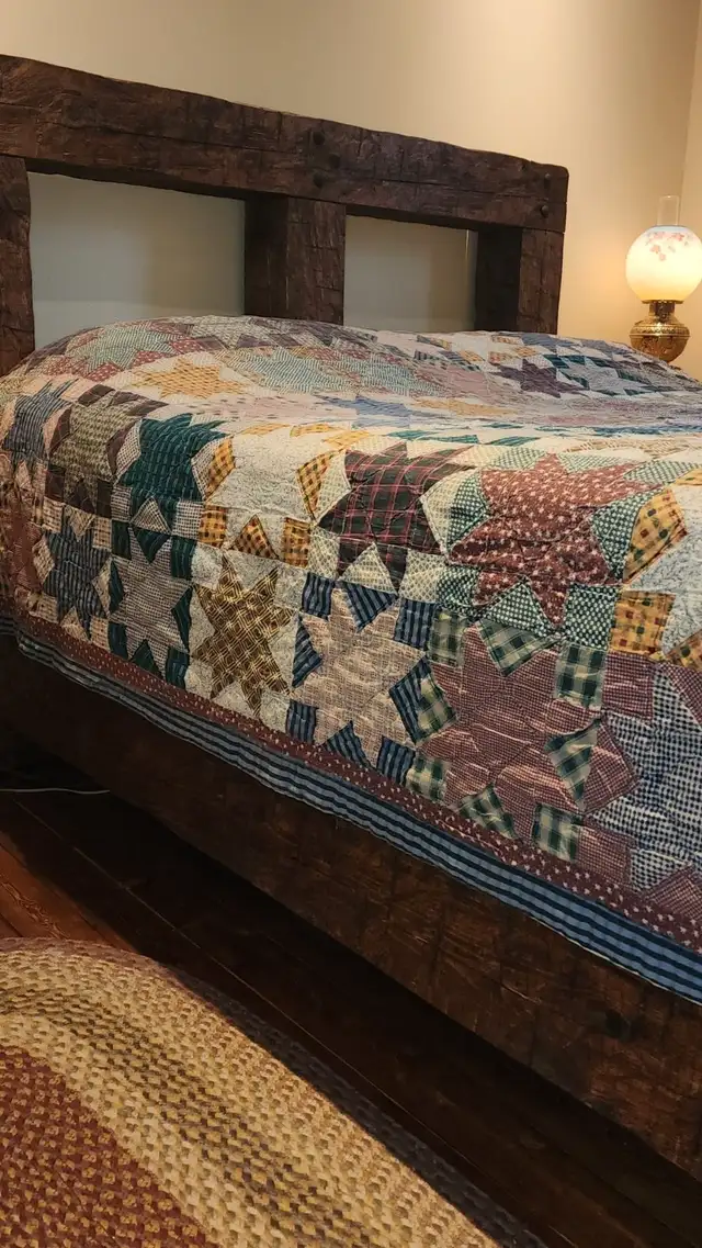 Bed Custom Hand Hewn in Bedding in Kawartha Lakes - Image 8