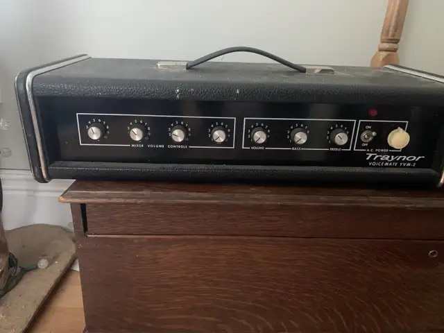 Vintage 70s Traynor VoiceMate YVM-2 Amplifier head in Amps & Pedals in Peterborough - Image 2