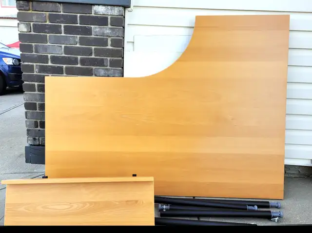 Ikea  Corner Office Work Desk Study Table Easy Installation62863731540737121