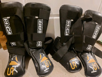 Karate Leg Pads.