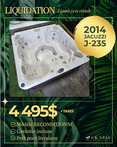 SPA RECONDITIONNÉ JACUZZI J235 EN LIQUIDATION, View more