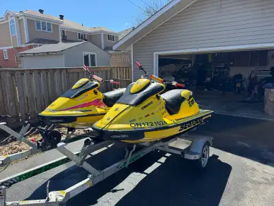 Turn heads on the water with these classic, lightweight and super fun Sea-Doo XP’s. These are some o...