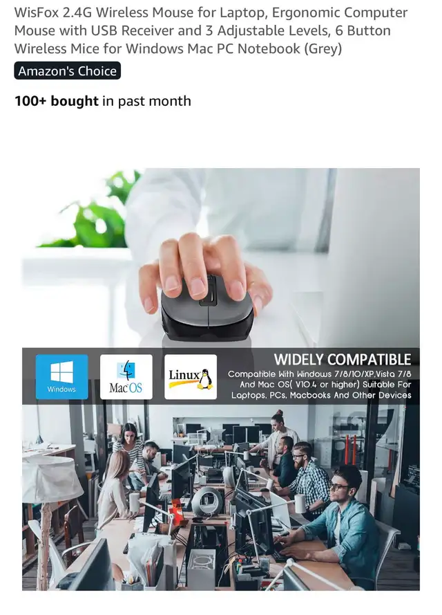Wireless Mouse in Mice, Keyboards & Webcams in Markham / York Region - Image 8