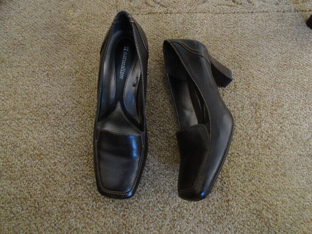 Women's Leather High Heel Shoes  - Size 6.5, 7, 7.5 in Women's - Shoes in Saint John - Image 2