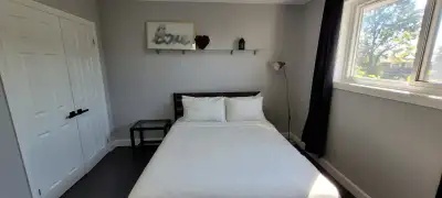 Newly Renovated room in main floor for rent in quiet and highly-desired York University. Close to Fi...