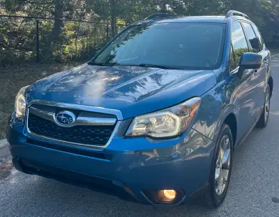 2015 SUBARU FORESTER LIMITED EDITION AWD FULLY LOADED 2.5L 4 CYLINDER WITH ONLY 116,000KM. ***COMES...